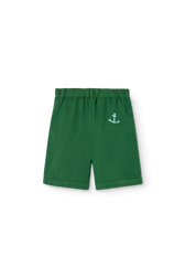 Dark Garden Monkey Bermuda Shorts PRODUCT BACK