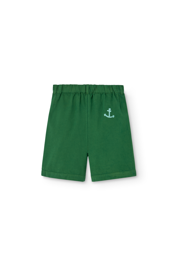 Dark Garden Monkey Bermuda Shorts PRODUCT BACK