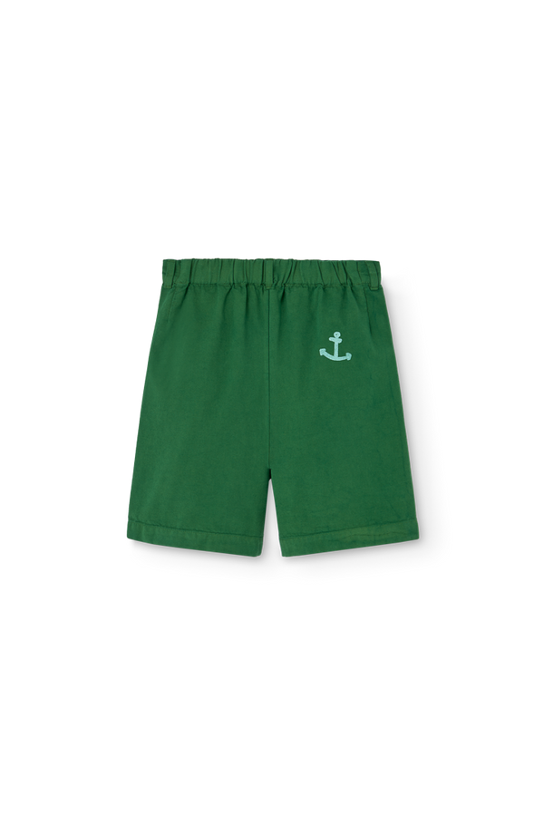 Dark Garden Monkey Bermuda Shorts PRODUCT BACK