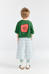 Blue Monkey Bermuda Shorts MODEL BACK