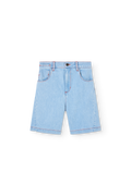 Short en jean Muntjac Bleu clair