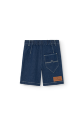Blue Muntjac Denim Shorts PRODUCT BACK