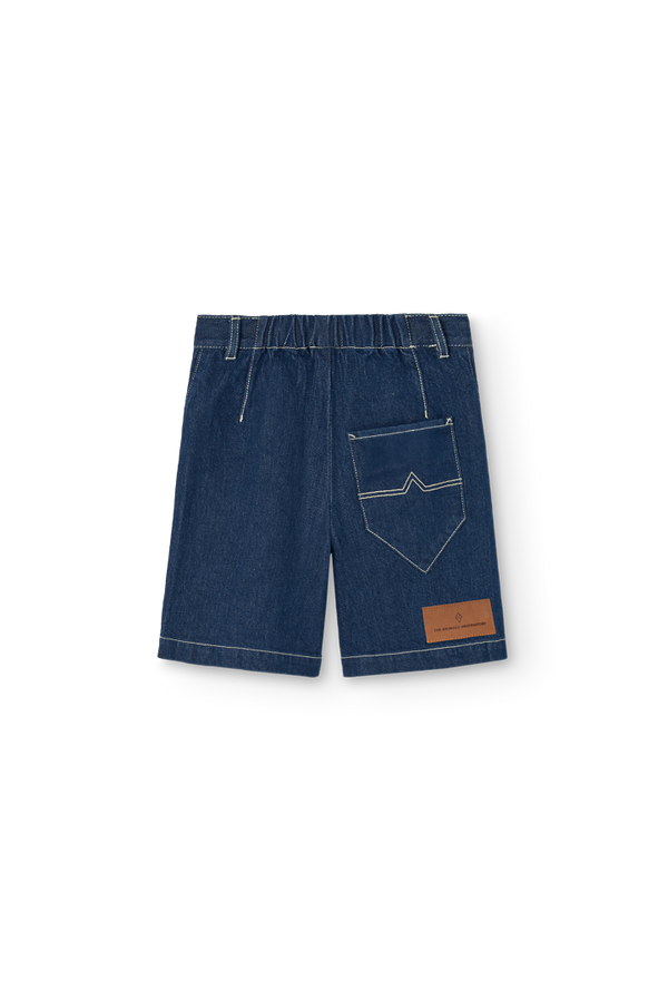 Blue Muntjac Denim Shorts PRODUCT BACK