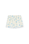 Raw White Dragonet Shorts