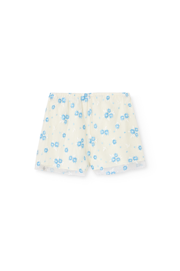 Raw White Dragonet Shorts PRODUCT BACK