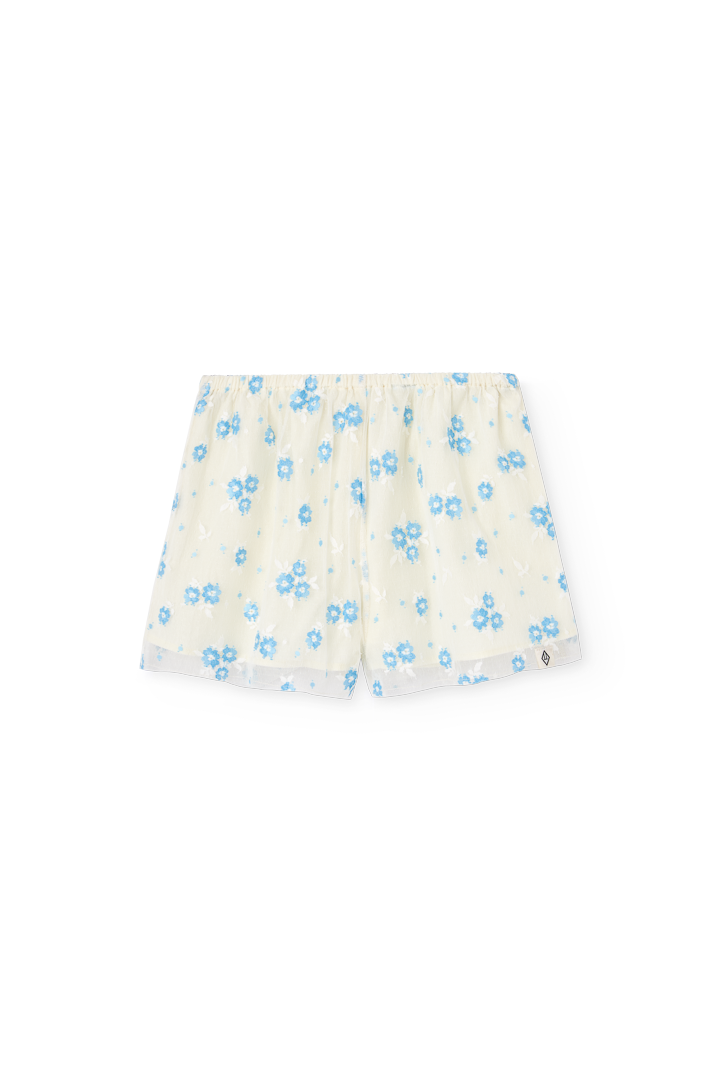 Raw White Dragonet Shorts PRODUCT FRONT