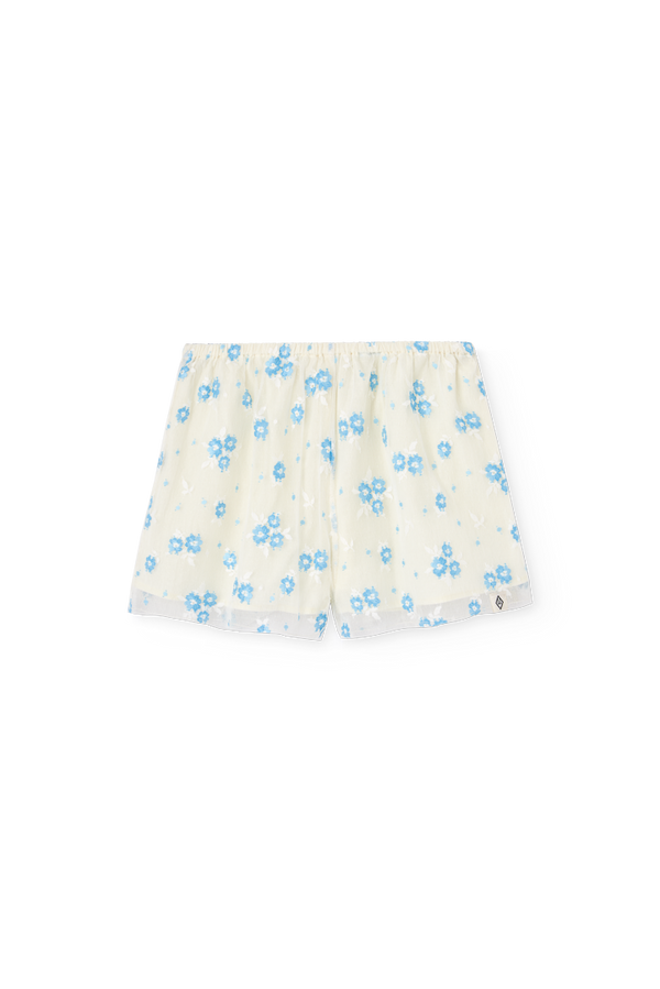 Raw White Dragonet Shorts PRODUCT FRONT