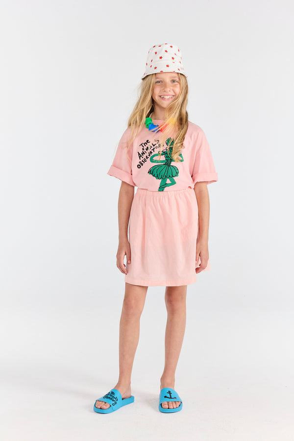 Soft Pink Swan Skirt MODEL FRONT