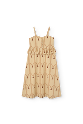 Soft Brown Roe Dress PRODUCT FRONT
