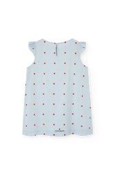 Blue Firefly Dress PRODUCT BACK