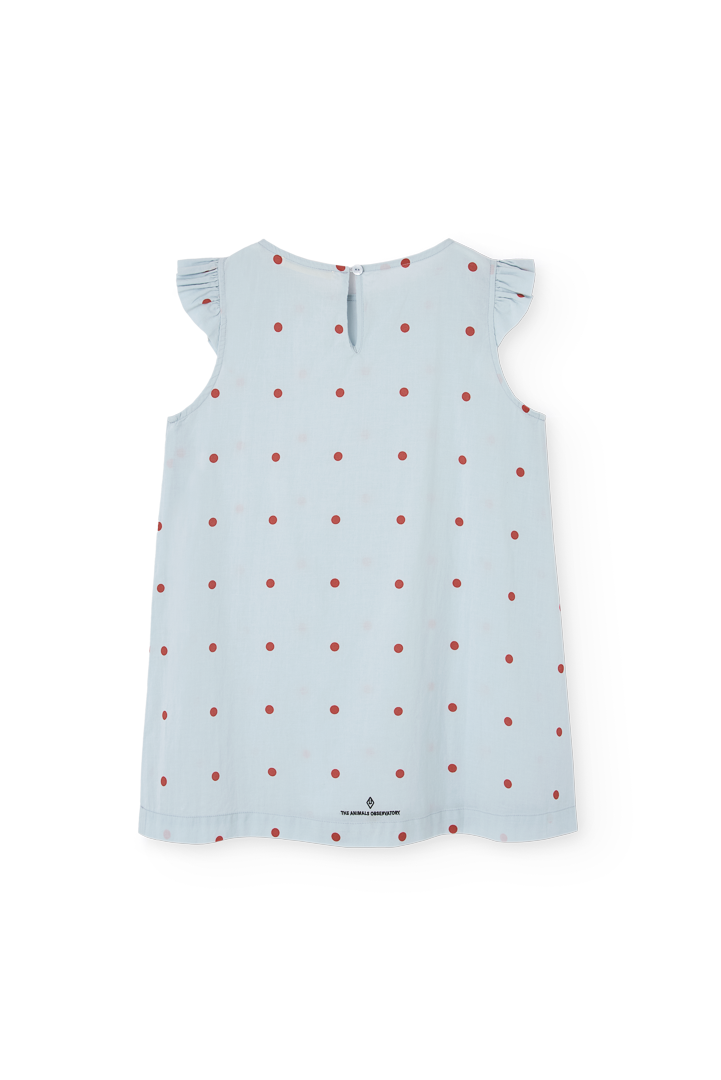 Blue Firefly Dress PRODUCT BACK