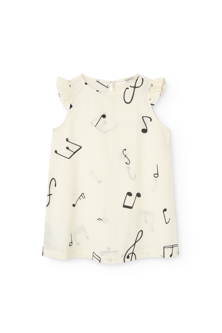 Raw White Firefly Dress COVER