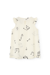 Raw White Firefly Dress PRODUCT BACK