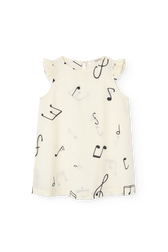 Raw White Firefly Dress PRODUCT FRONT