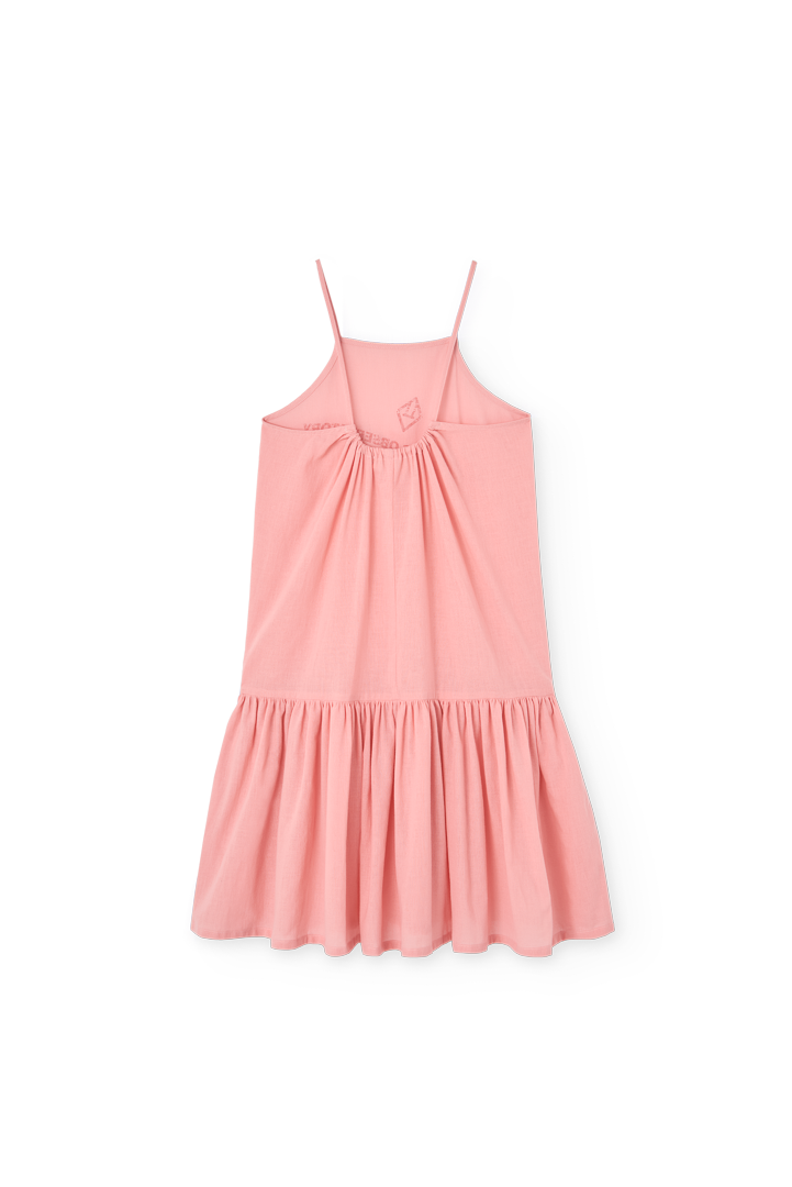 Soft Pink Hummingbird Dress PRODUCT BACK