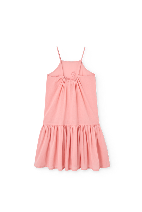 Soft Pink Hummingbird Dress PRODUCT BACK