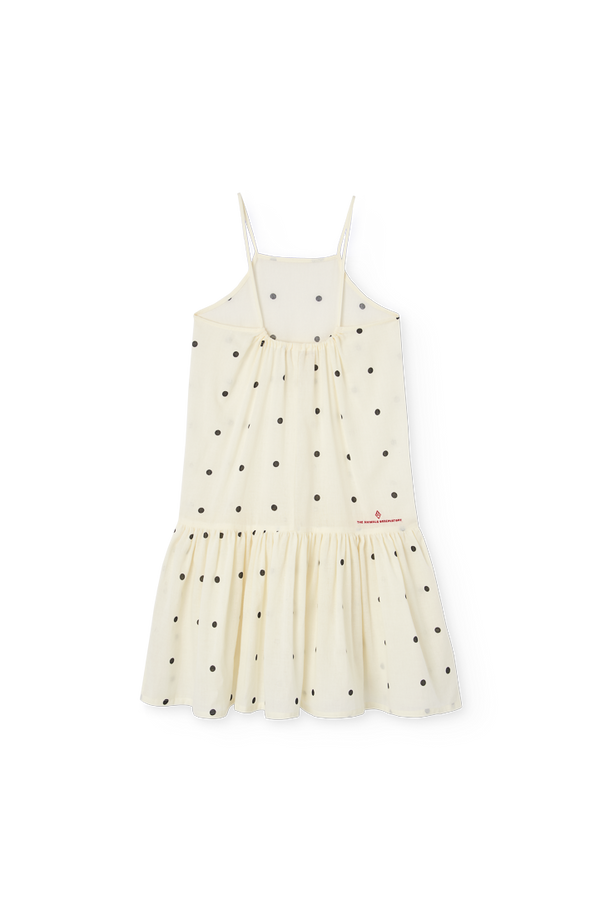 Raw White Hummingbird Dress PRODUCT BACK
