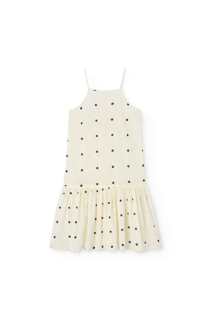 Raw White Hummingbird Dress PRODUCT FRONT