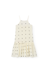 Raw White Hummingbird Dress PRODUCT FRONT