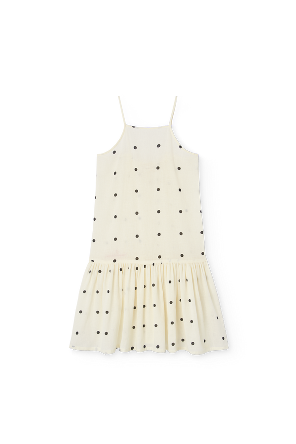 Raw White Hummingbird Dress PRODUCT FRONT
