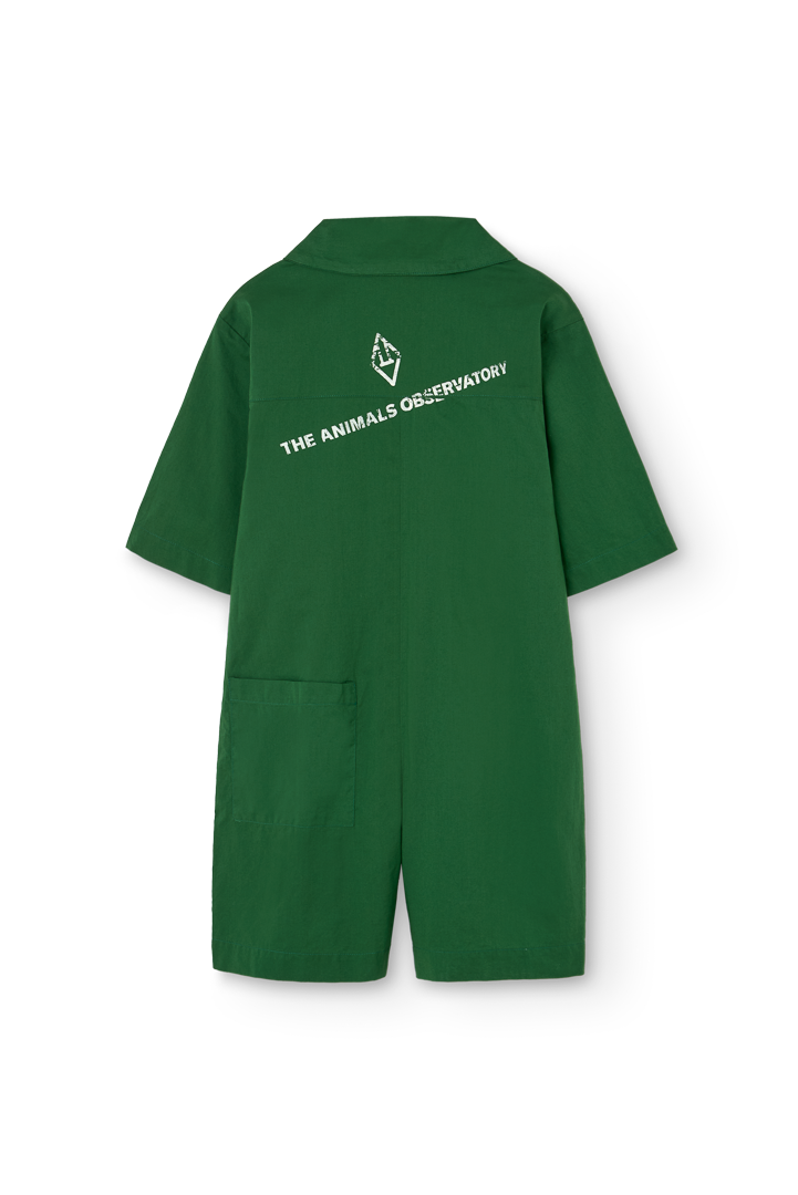 Dark Garden Squirrel Short Jumpsuit PRODUCT BACK