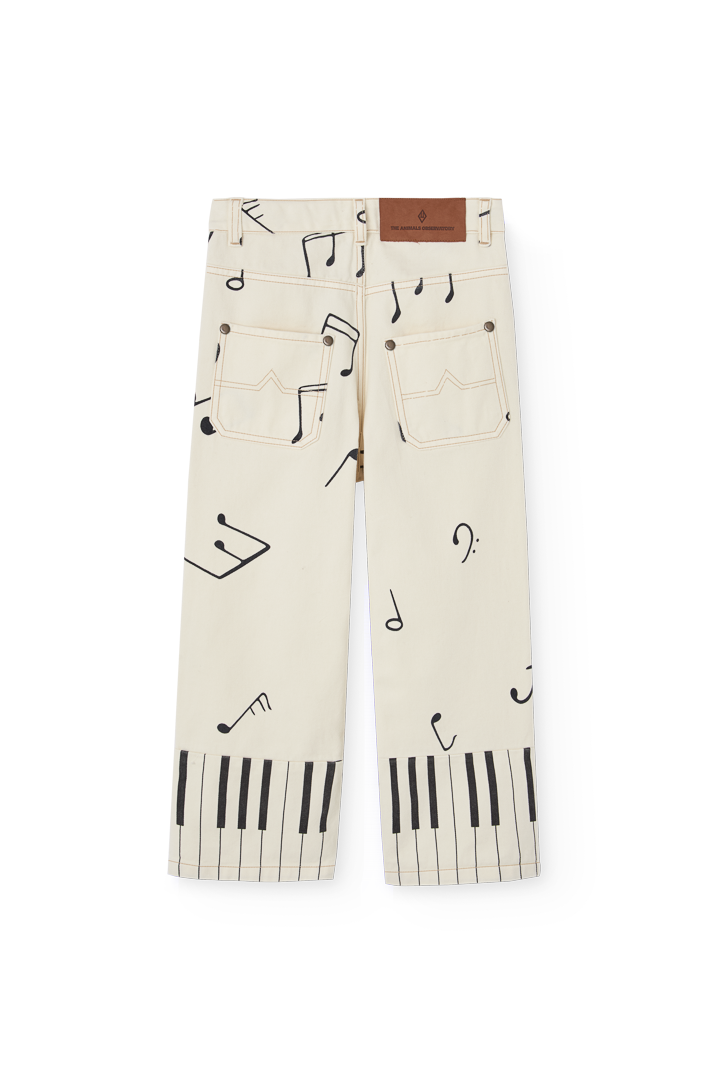 Raw White Ant Pants PRODUCT BACK