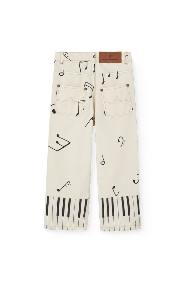 Raw White Ant Pants PRODUCT BACK