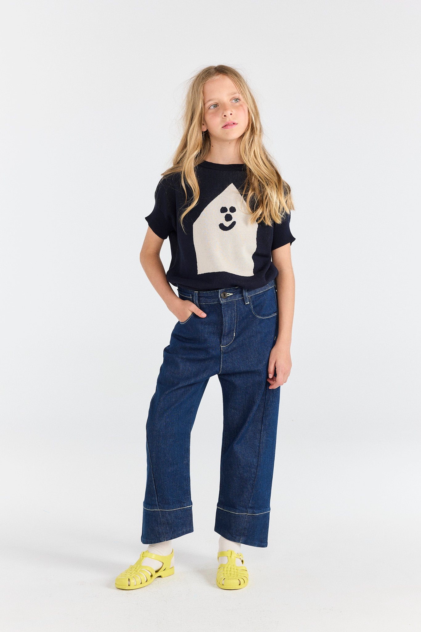 Blue Loon Pants MODEL FRONT