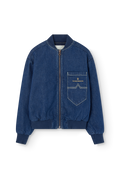 Blue Finch Bomber Jacket