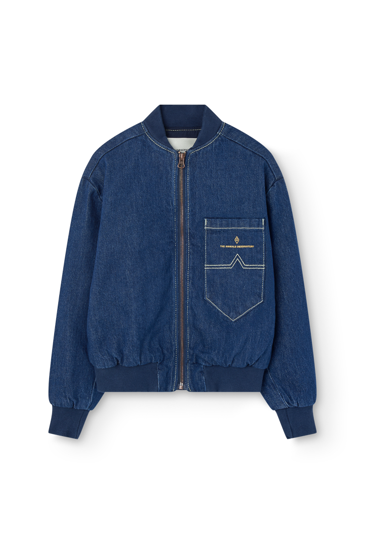 Blue Finch Bomber Jacket COVER