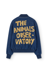 Blue Finch Bomber Jacket PRODUCT BACK
