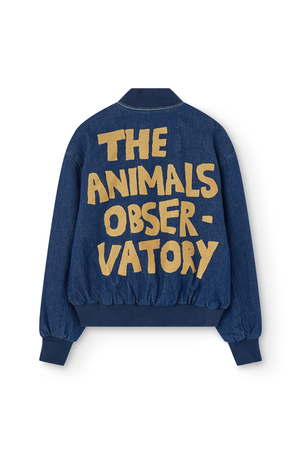 Blue Finch Bomber Jacket PRODUCT BACK