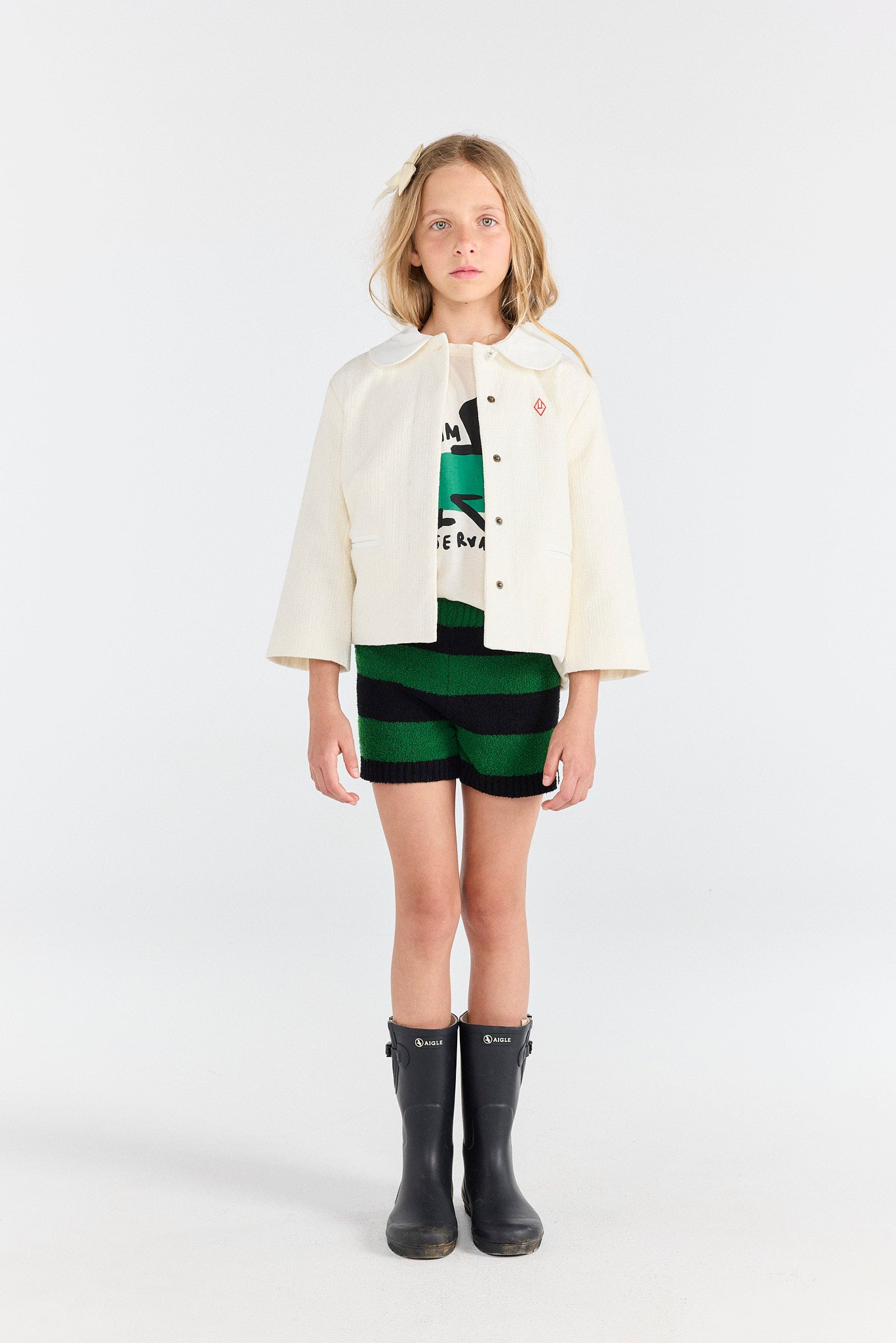 Raw White Panda Jacket