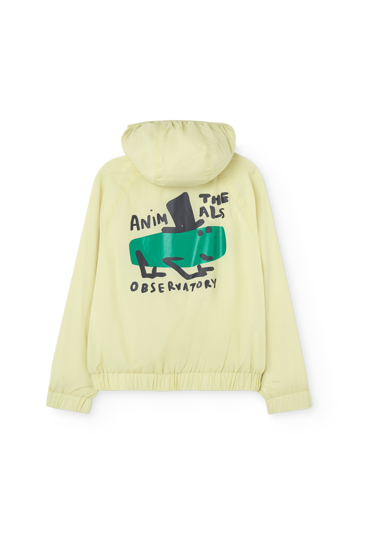 Soft Yellow Fox Windbreaker PRODUCT BACK