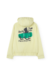 Soft Yellow Fox Windbreaker PRODUCT BACK