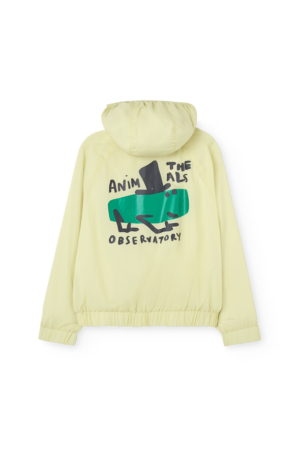 Soft Yellow Fox Windbreaker PRODUCT BACK