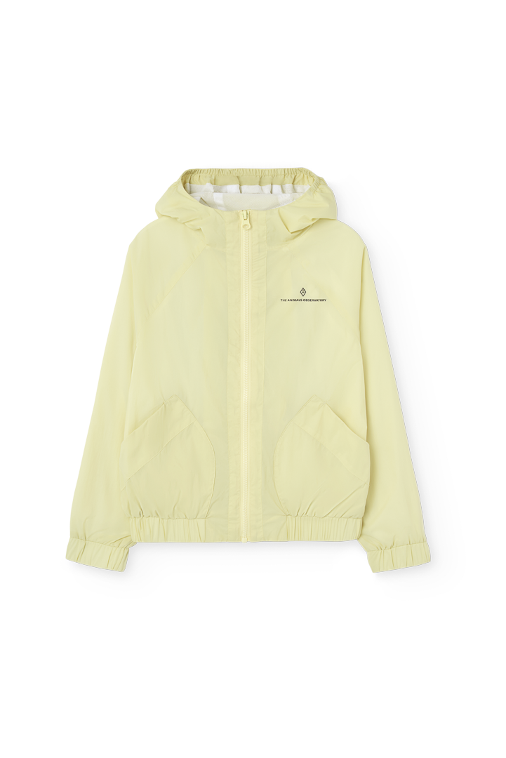 Soft Yellow Fox Windbreaker PRODUCT FRONT