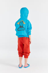 Blue Fox Windbreaker MODEL BACK