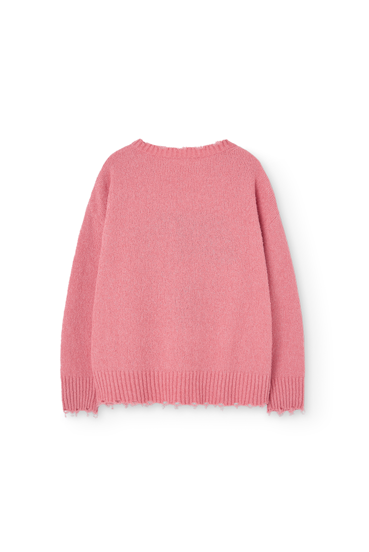 Soft Pink Gollie Sweater PRODUCT BACK