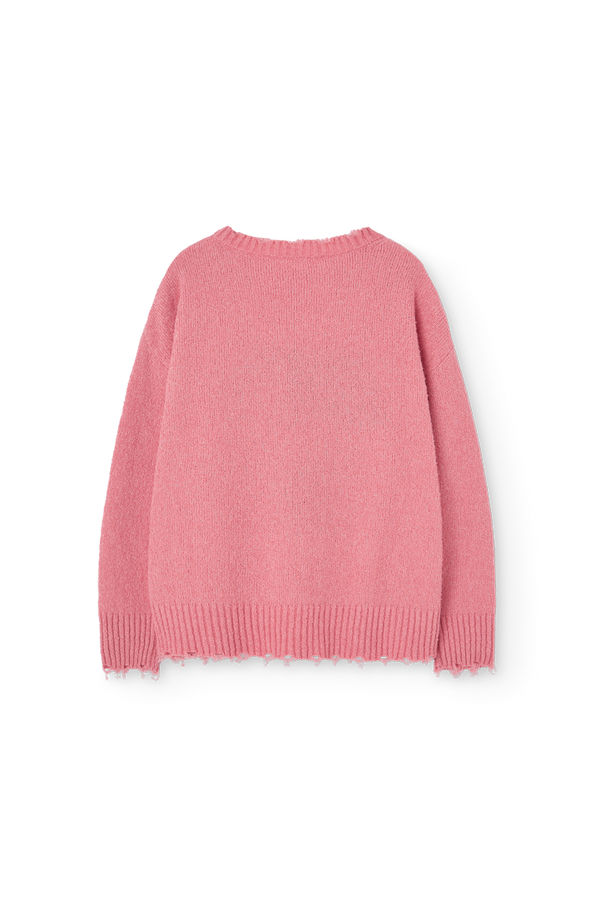 Soft Pink Gollie Sweater PRODUCT BACK