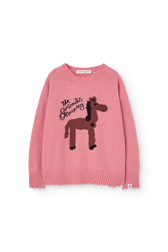 Soft Pink Gollie Sweater PRODUCT FRONT