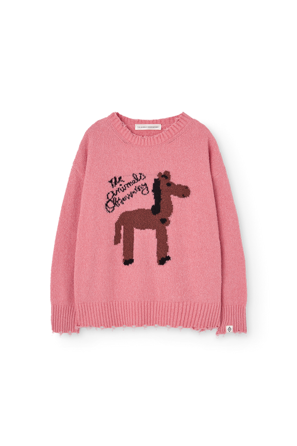 Soft Pink Gollie Sweater PRODUCT FRONT