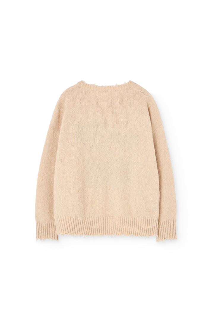 Soft Brown Gollie Sweater PRODUCT BACK