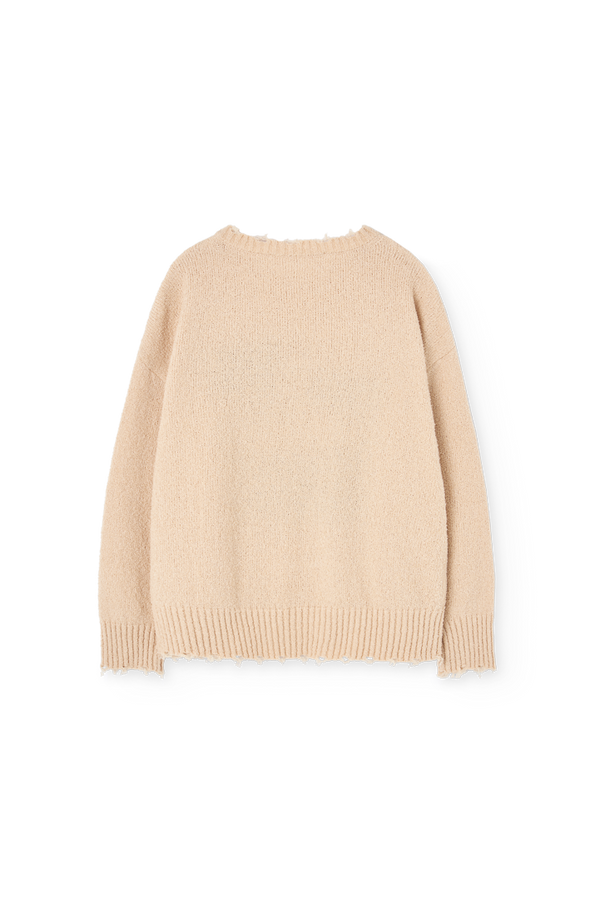 Soft Brown Gollie Sweater PRODUCT BACK