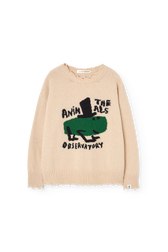 Soft Brown Gollie Sweater PRODUCT FRONT