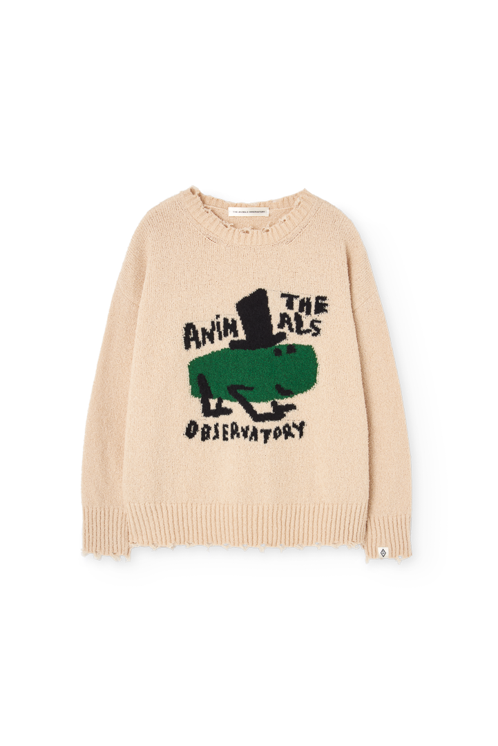 Soft Brown Gollie Sweater PRODUCT FRONT