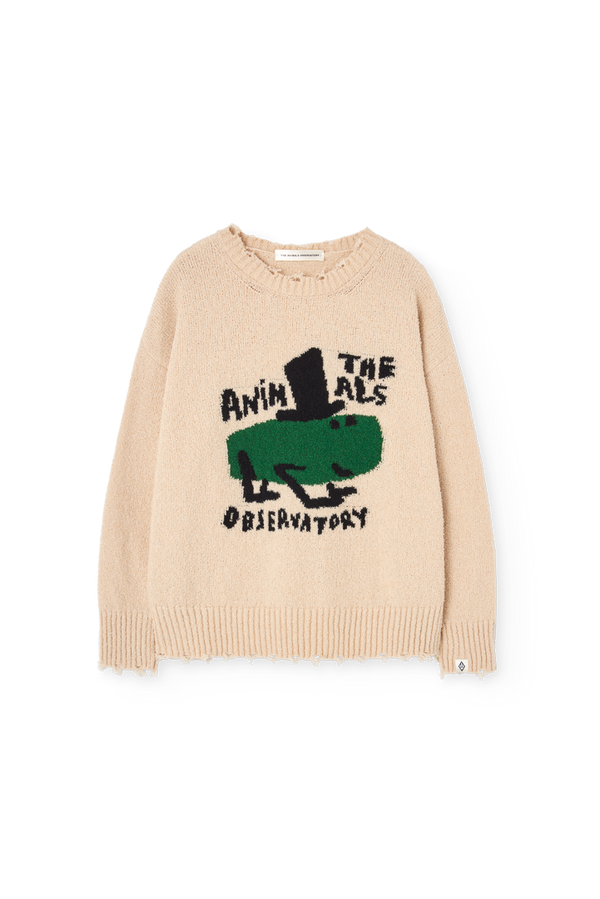 Soft Brown Gollie Sweater PRODUCT FRONT