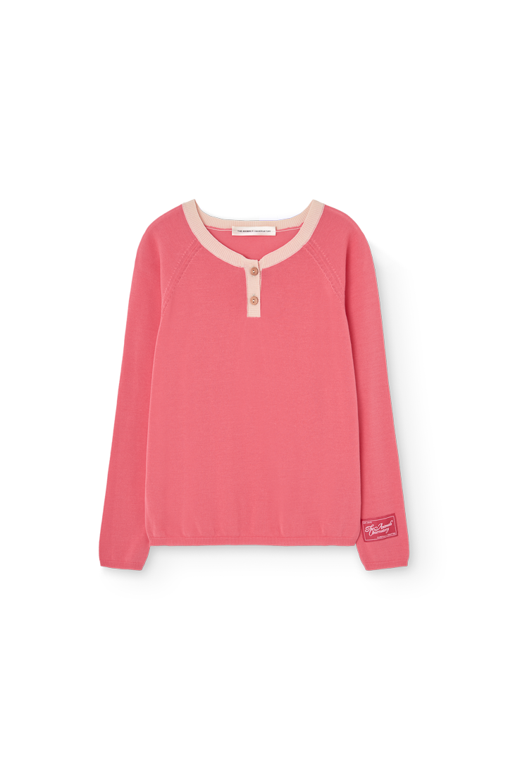 Soft Pink Bull Sweater COVER