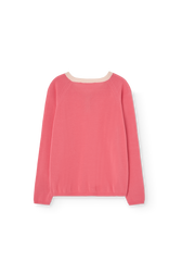 Soft Pink Bull Sweater PRODUCT BACK