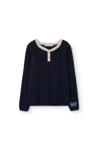 Deep Blue Bull Sweater COVER